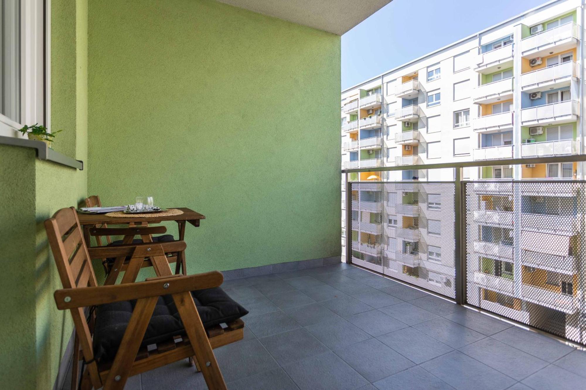 Sunny 1Bdr With Balcony & Parking Apartment Zagreb Exterior photo